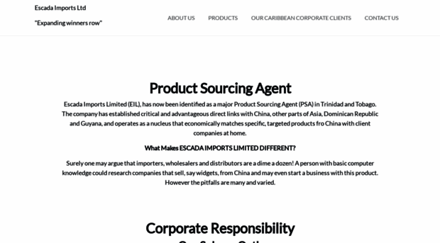 escadaimports.com
