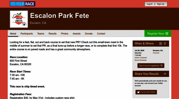 escalonparkfete.itsyourrace.com