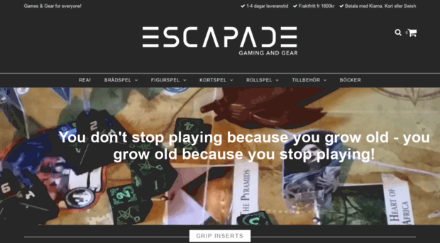 escapadegaminggear.com