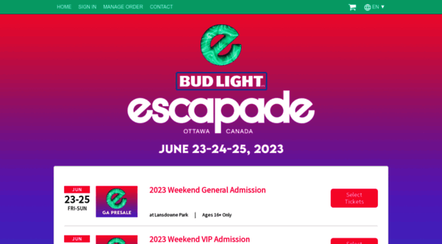 escapademusicfestival.frontgatetickets.com