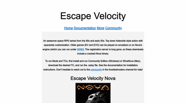 escape-velocity.games