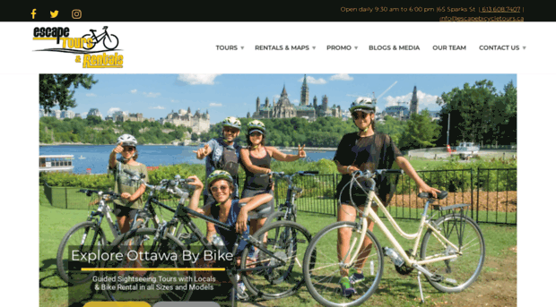 escapebicycletours.ca