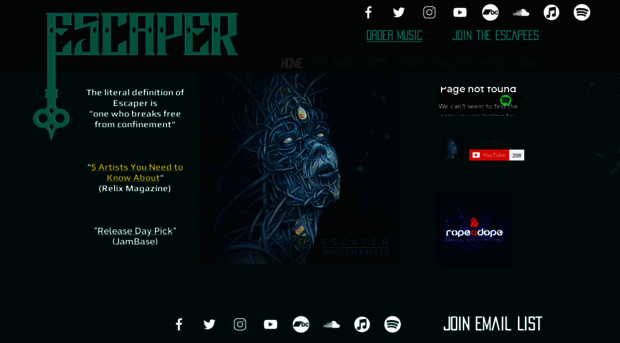 escapermusic.com