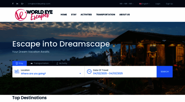 escapes.worldeyetrip.com