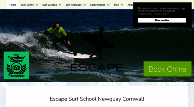 escapesurfschool.co.uk