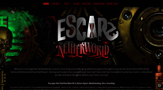 escapethenetherworld.com