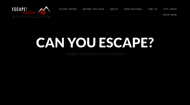 escapewhistler.com