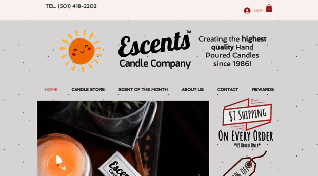 escentscandlecompany.com