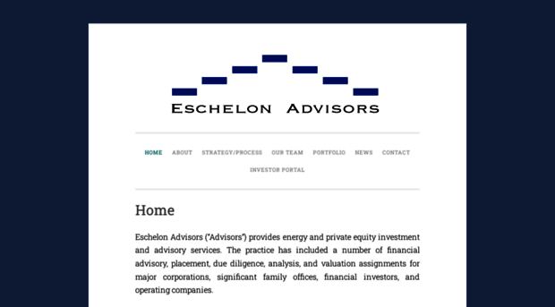 eschelonadvisors.com