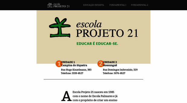 escolaprojeto21.com.br