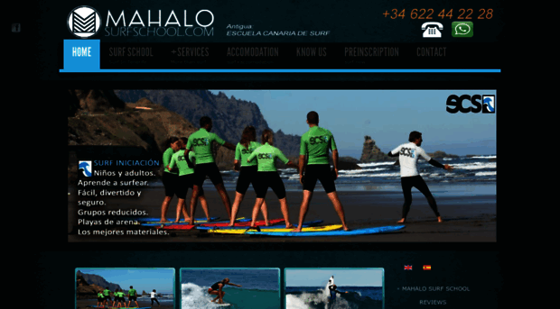 escuelacanariadesurf.com