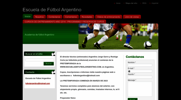 escueladefutbolargentino.webnode.com.ar