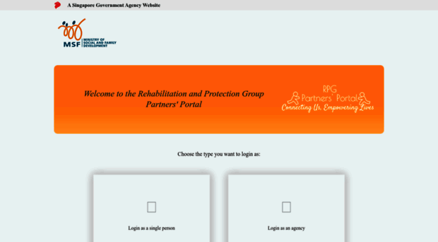 eservice-rpg.msf.gov.sg - MSF Portal - Eservice Rpg MSF