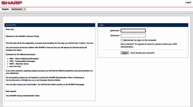 eservice.sharp.eu