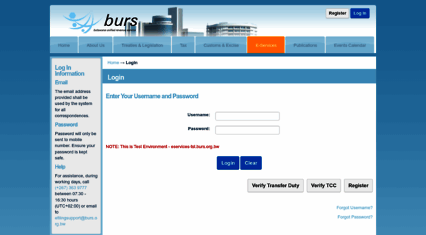 eservices-tst.burs.org.bw