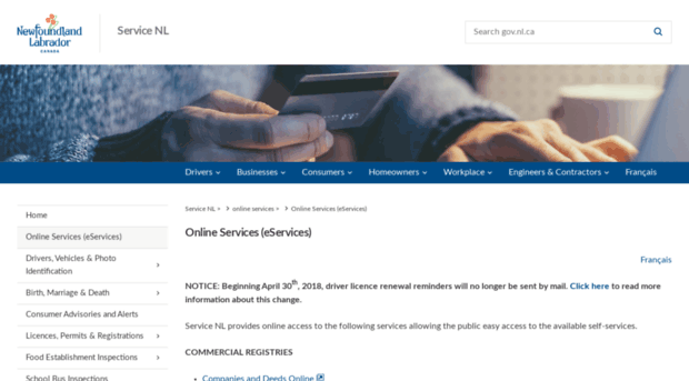 eservices.gov.nl.ca