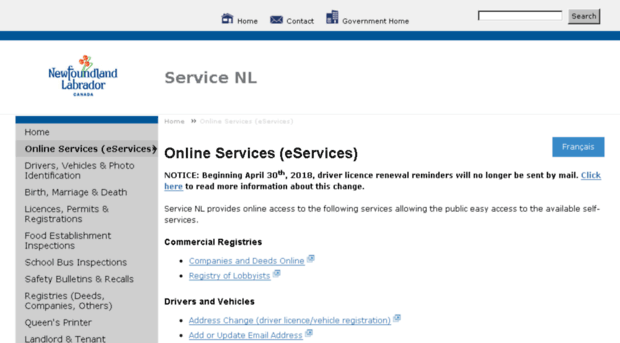 eservicesdl.gov.nl.ca