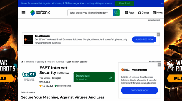 eset-internet-security.en.softonic.com