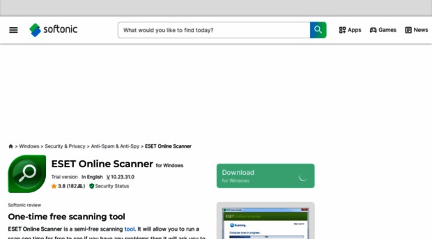 eset-online-scanner.en.softonic.com