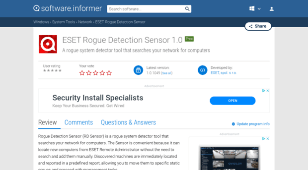 eset-rogue-detection-sensor.software.informer.com