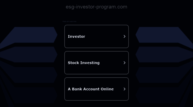 esg-investor-program.com