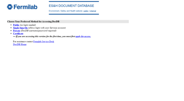 esh-docdb.fnal.gov