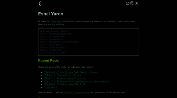 eshelyaron.com