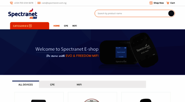 eshops.spectranet.com.ng