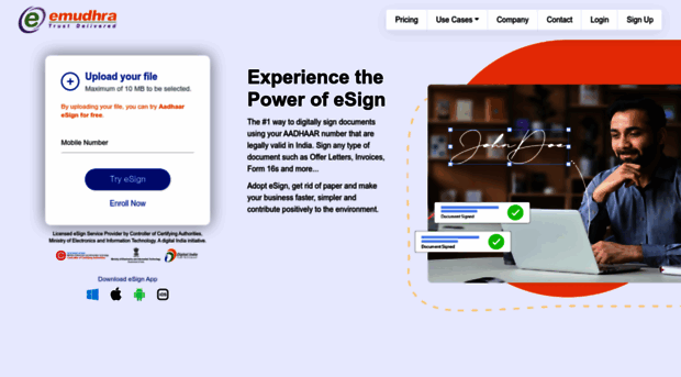 esign.e-mudhra.com