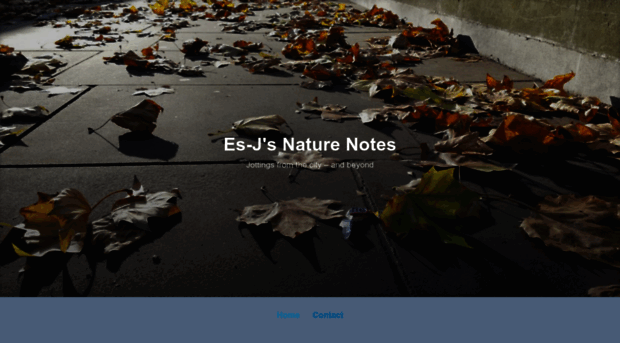 esjsnaturenotes.wordpress.com