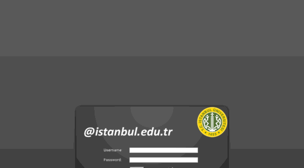 eskimail.istanbul.edu.tr