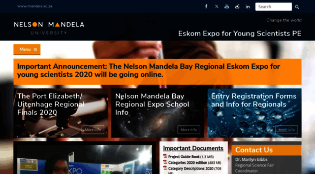 eskomexpope.mandela.ac.za