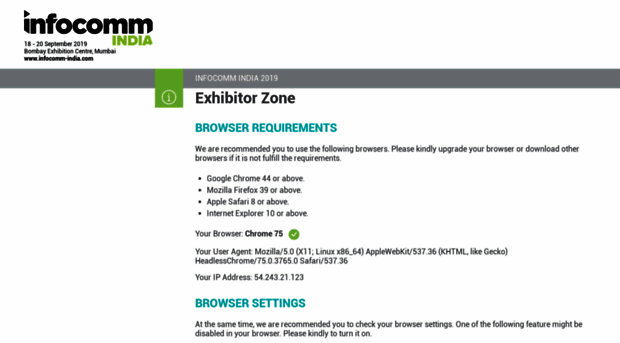 esm.infocomm-india.com