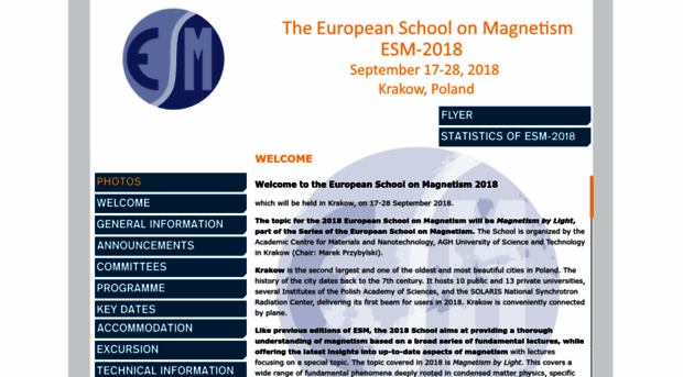 esm2018.agh.edu.pl