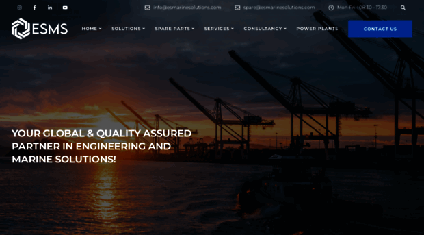 esmarinesolutions.com