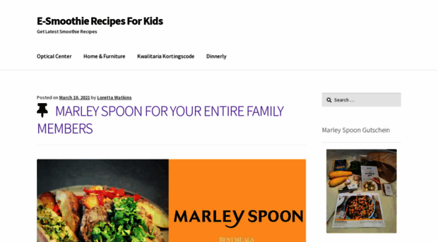 esmoothierecipesforkids.com