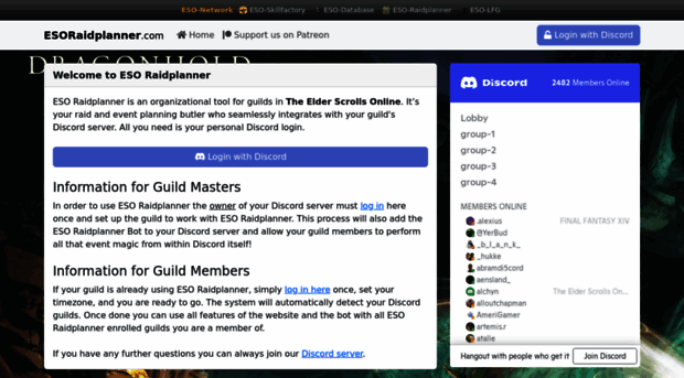 esoraidplanner.com