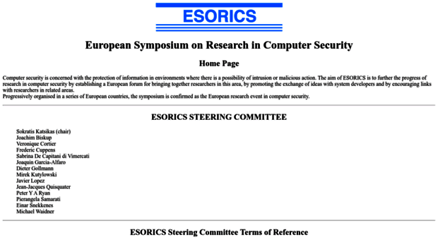 esorics.org