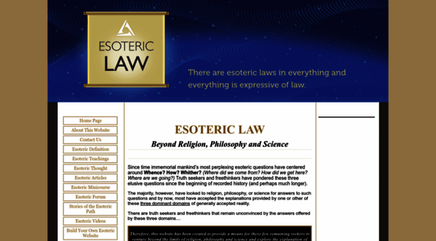 esotericlaw.com