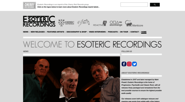 esotericrecordings.com