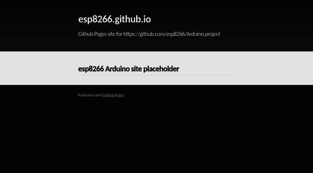 esp8266.github.io