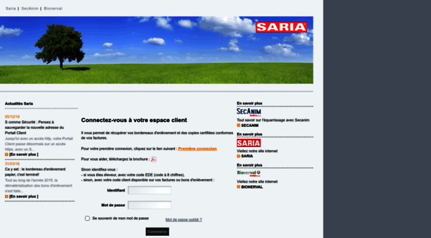 espace-client.saria.fr