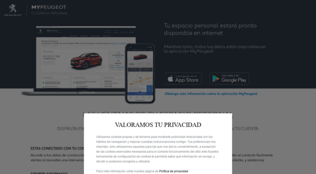 espacio-personal.peugeot.com