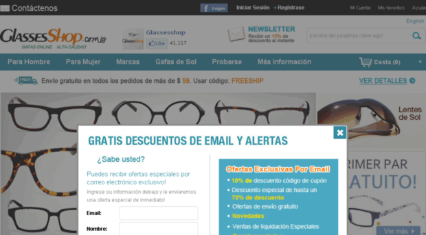 espanol.glassesshop.com