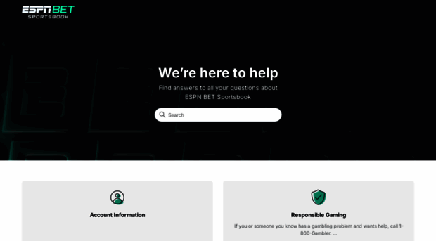 espnbet.zendesk.com - ESPN BET Help Center - ESPN BET Zendesk
