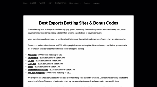 esportsbonuscode.net