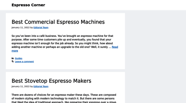 espressocorner.net