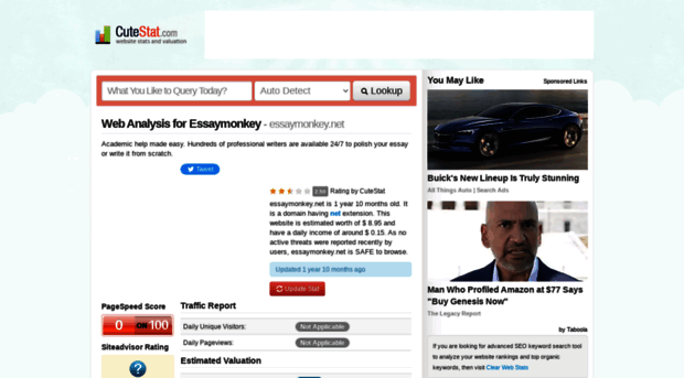 essaymonkey.net.cutestat.com