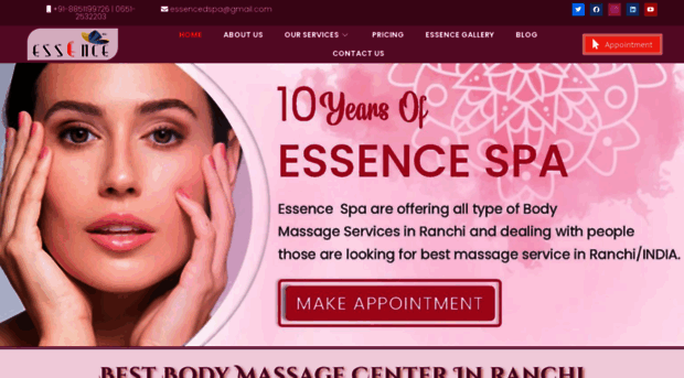 essencebeautyspa.in