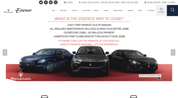 essencemaserati.com